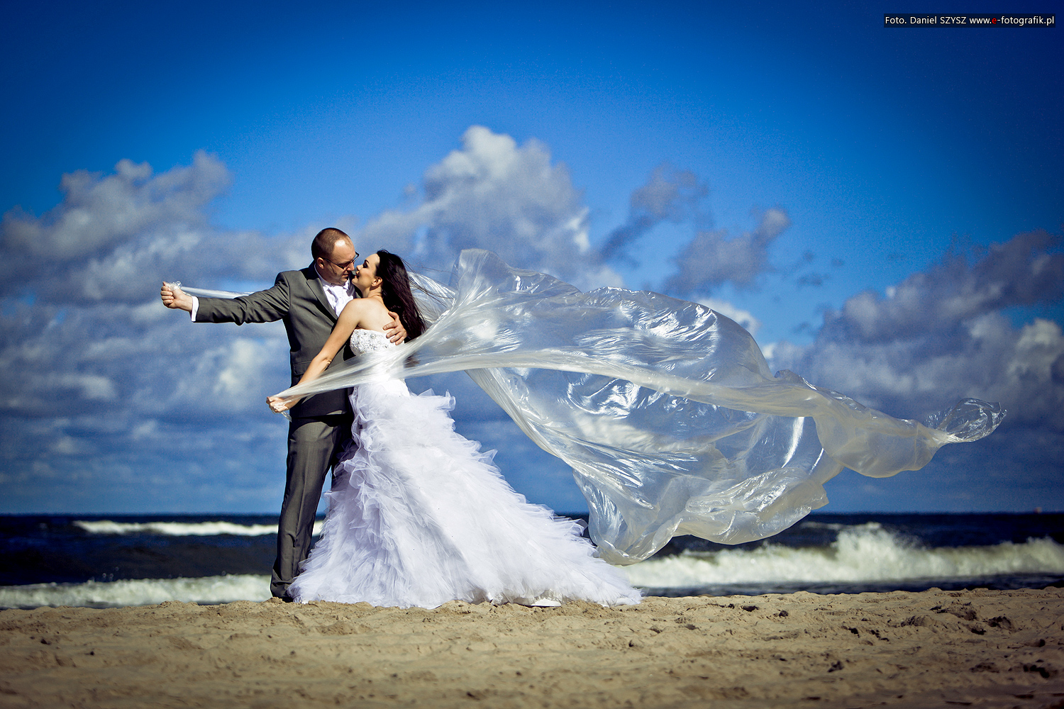 Zdjęcia ślubne nad morzem